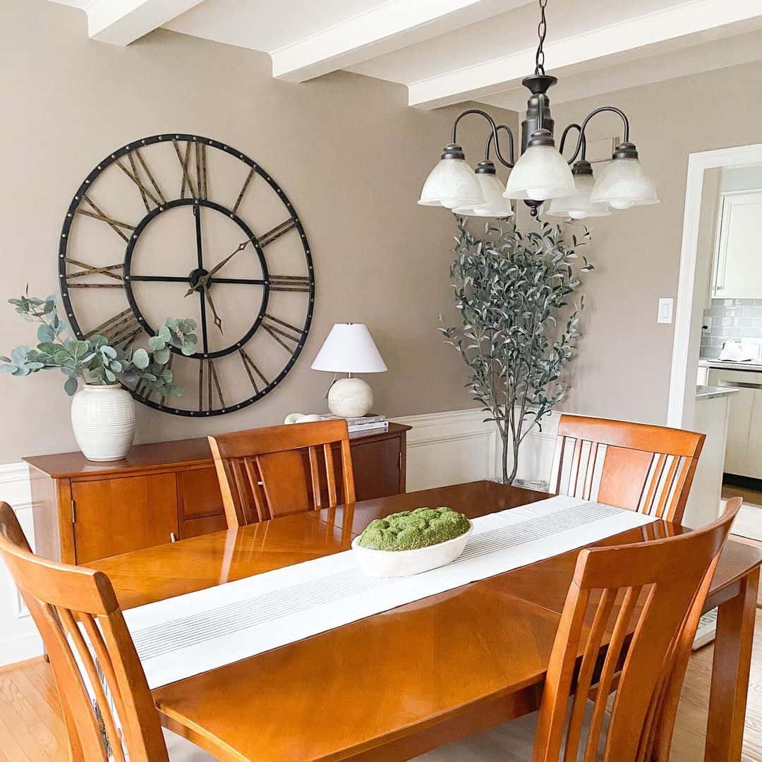 Anchor Your Wall with an Oversized Roman Numeral Clock
