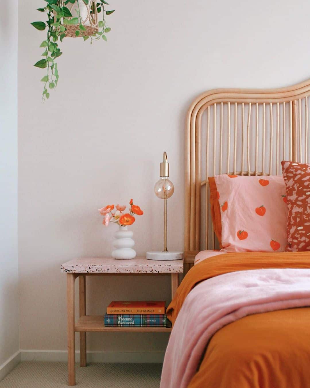 Introduce Pattern and Color With a Terrazzo Nightstand