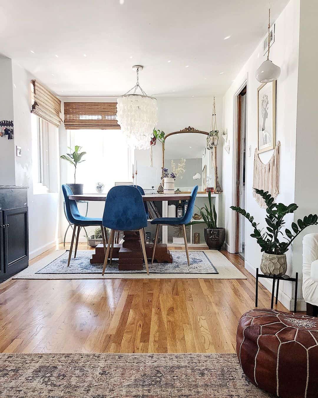 Layer Rugs for Depth and Pattern in Your Dining Area