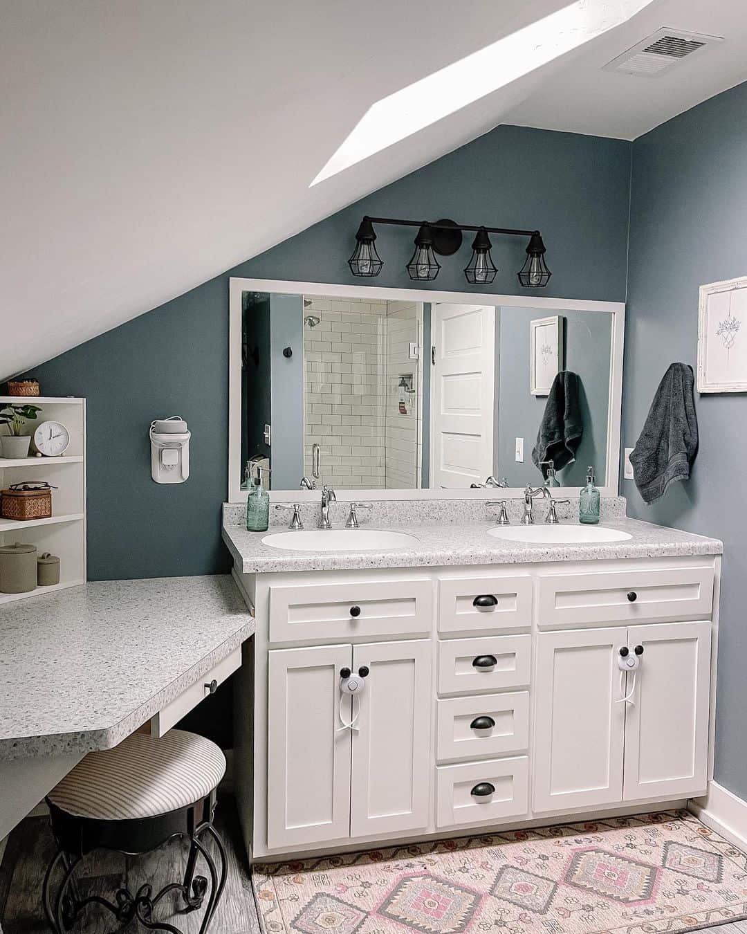 Extend Your Vanity into a Dressing Area