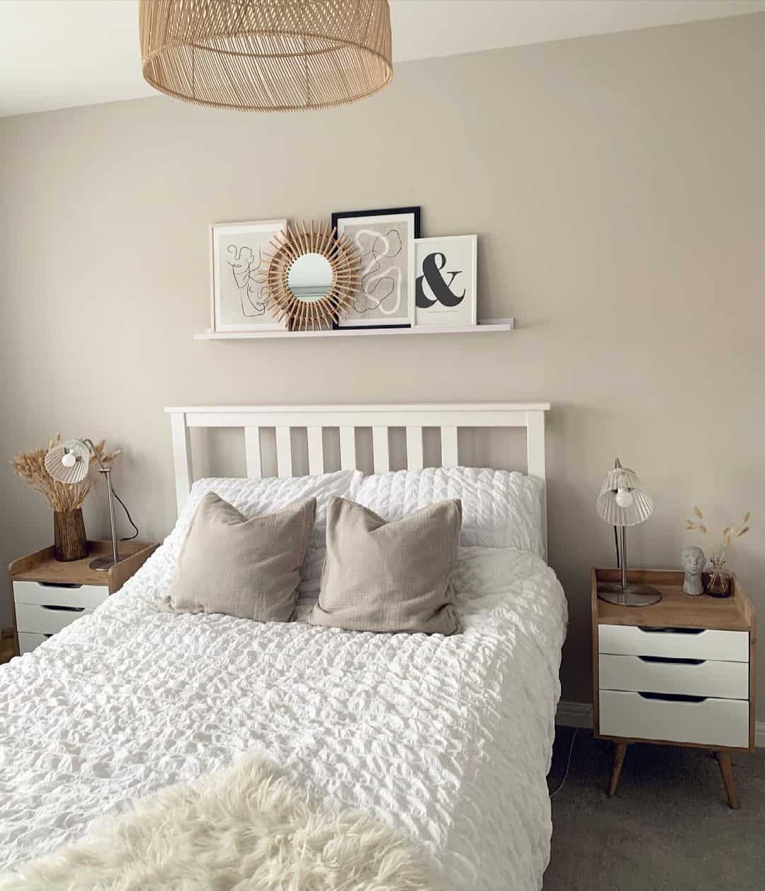 Layer Your Wall Display with a Sunburst Mirror and Art