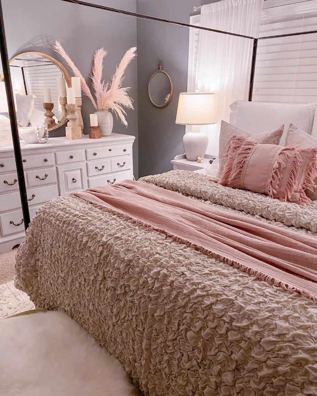 Layer Textured Bedding for Cozy Appeal