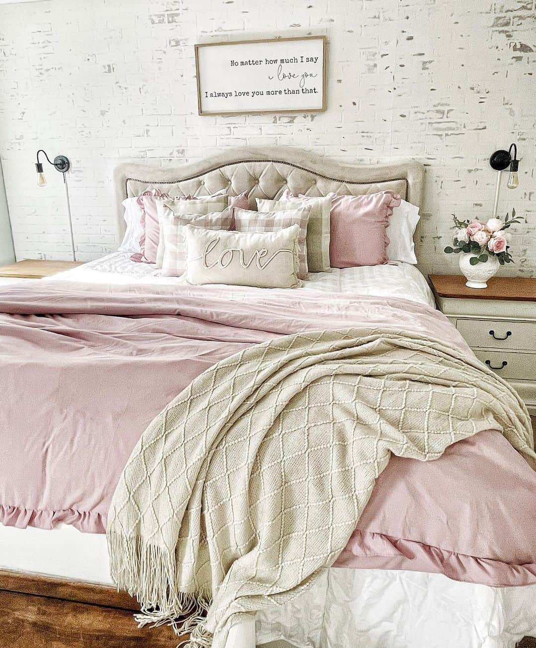 Layer a Textured Cream Throw for Cozy Contrast