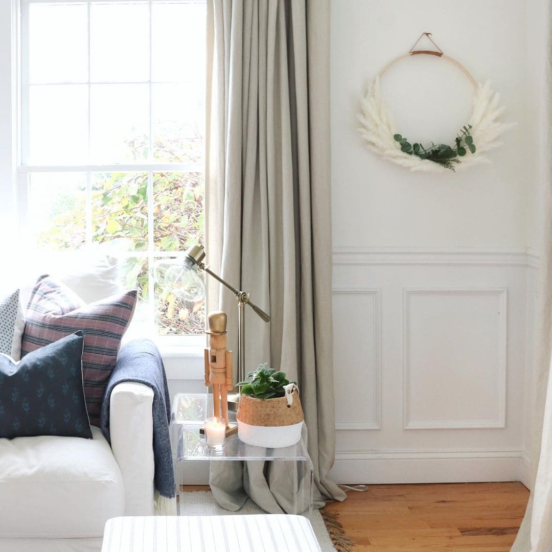 Frame Your Art With Crisp White Wainscoting Panels