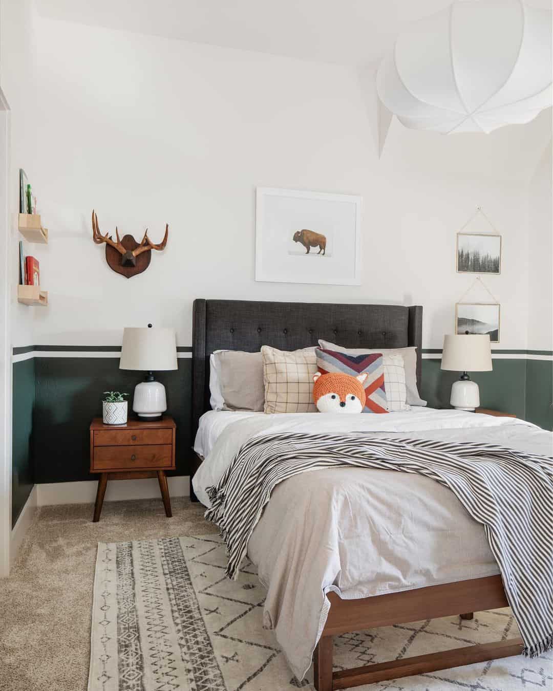 Keep Books and Decor Accessible on Narrow Wooden Ledges