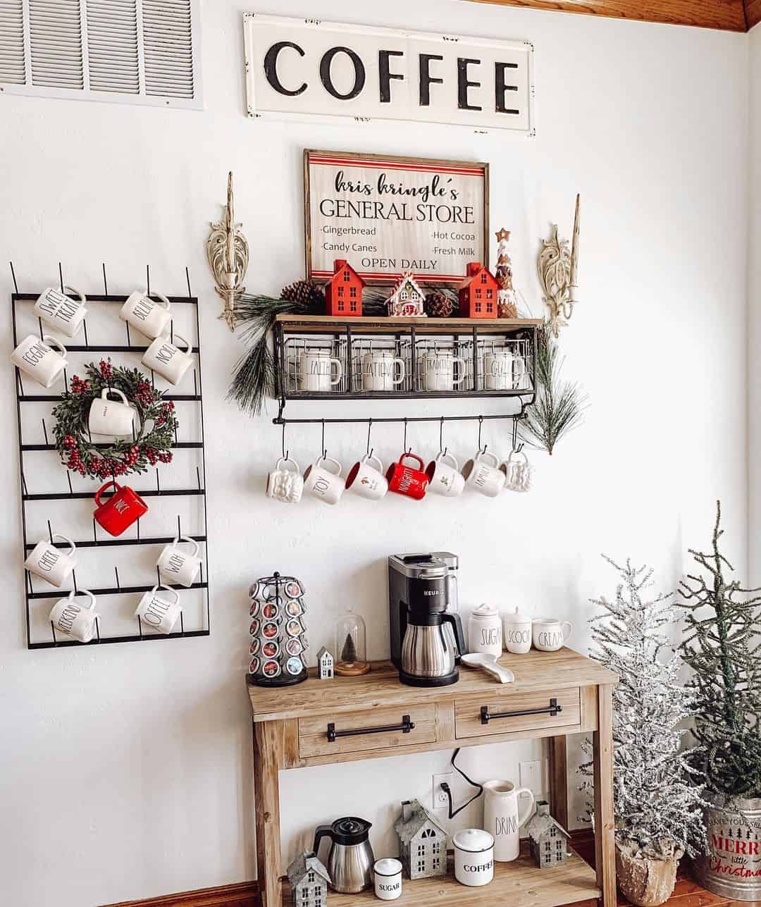 Tiered Wire Rack Displays K-Cups for Easy Grab
