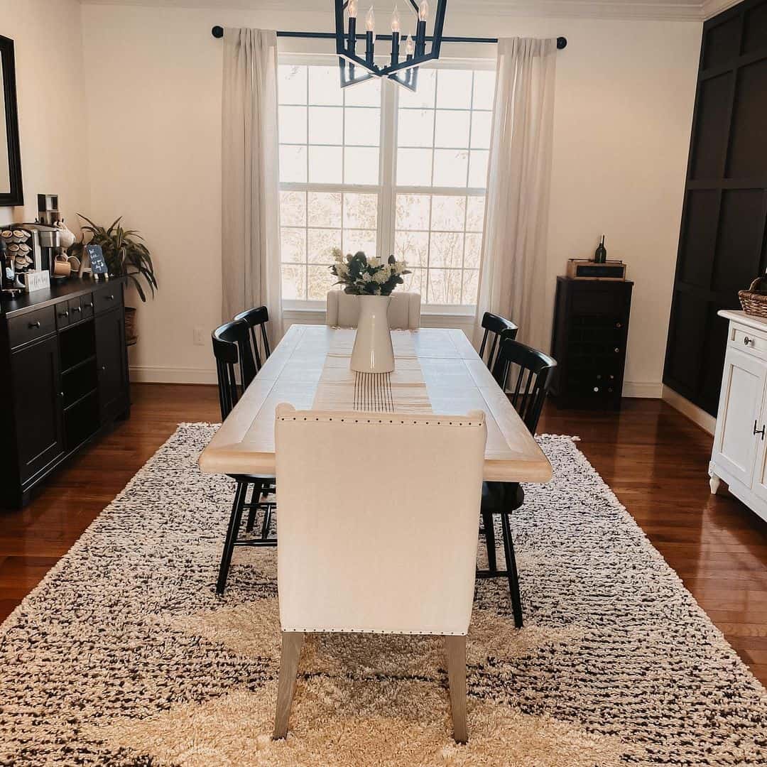 Shaggy Rug with Subtle Pattern for Cozy Texture