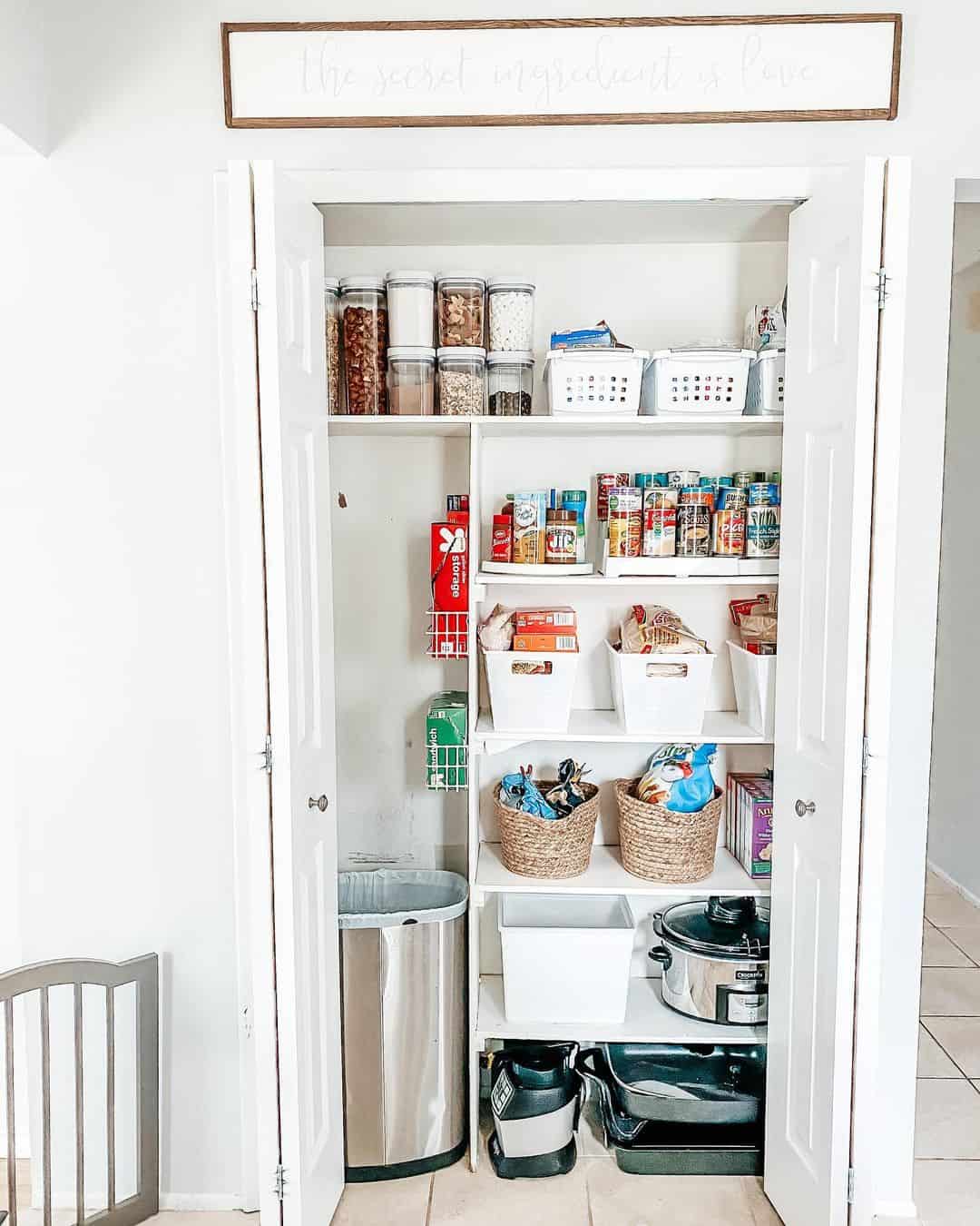 Contain Snack Bags and Chips in Woven Baskets