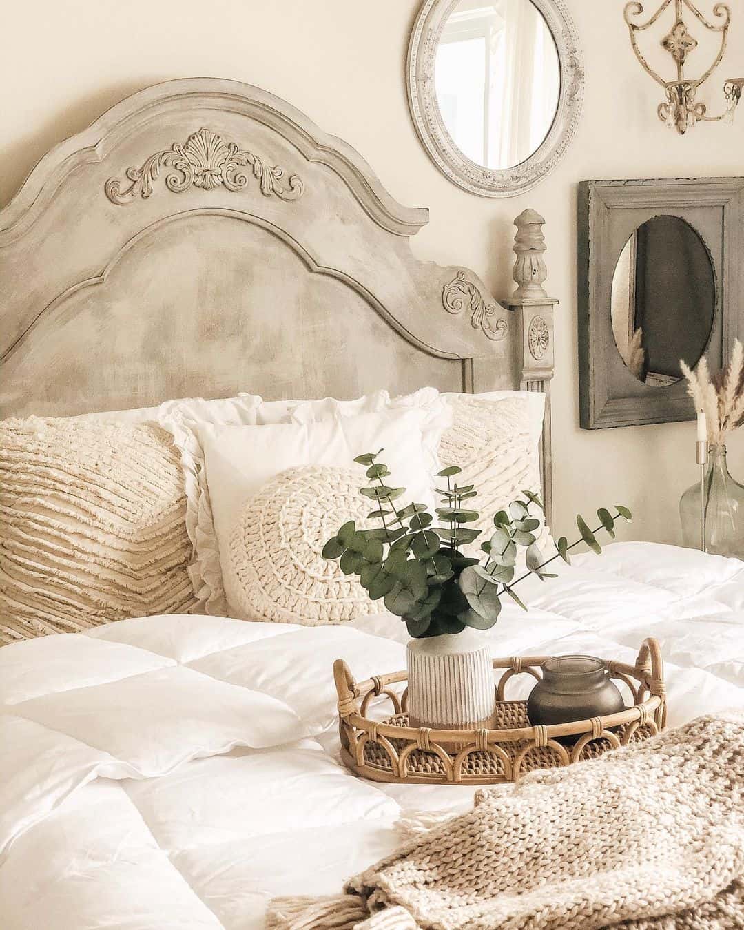 Infuse Romance with Distressed Wood and Scrollwork