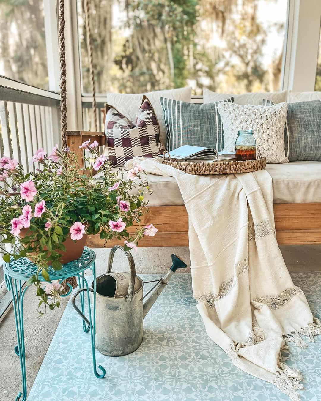 Incorporate a Galvanized Watering Can for Garden Charm