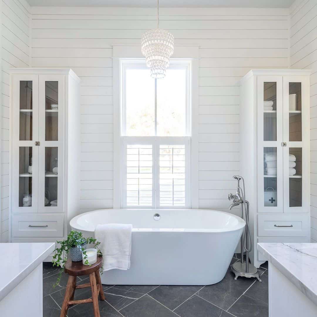 Dark Slate Tiles for a Grounding, Sophisticated Look