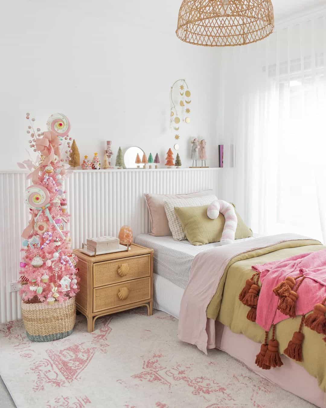 Whimsical Cheer with a Candy-Themed Tree