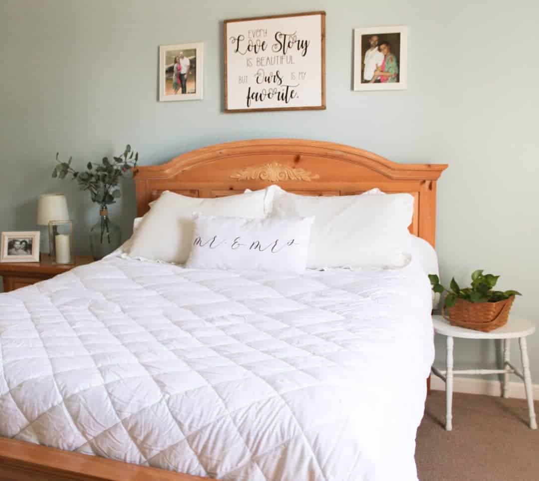 Personalized Touch with a Love Story Sign