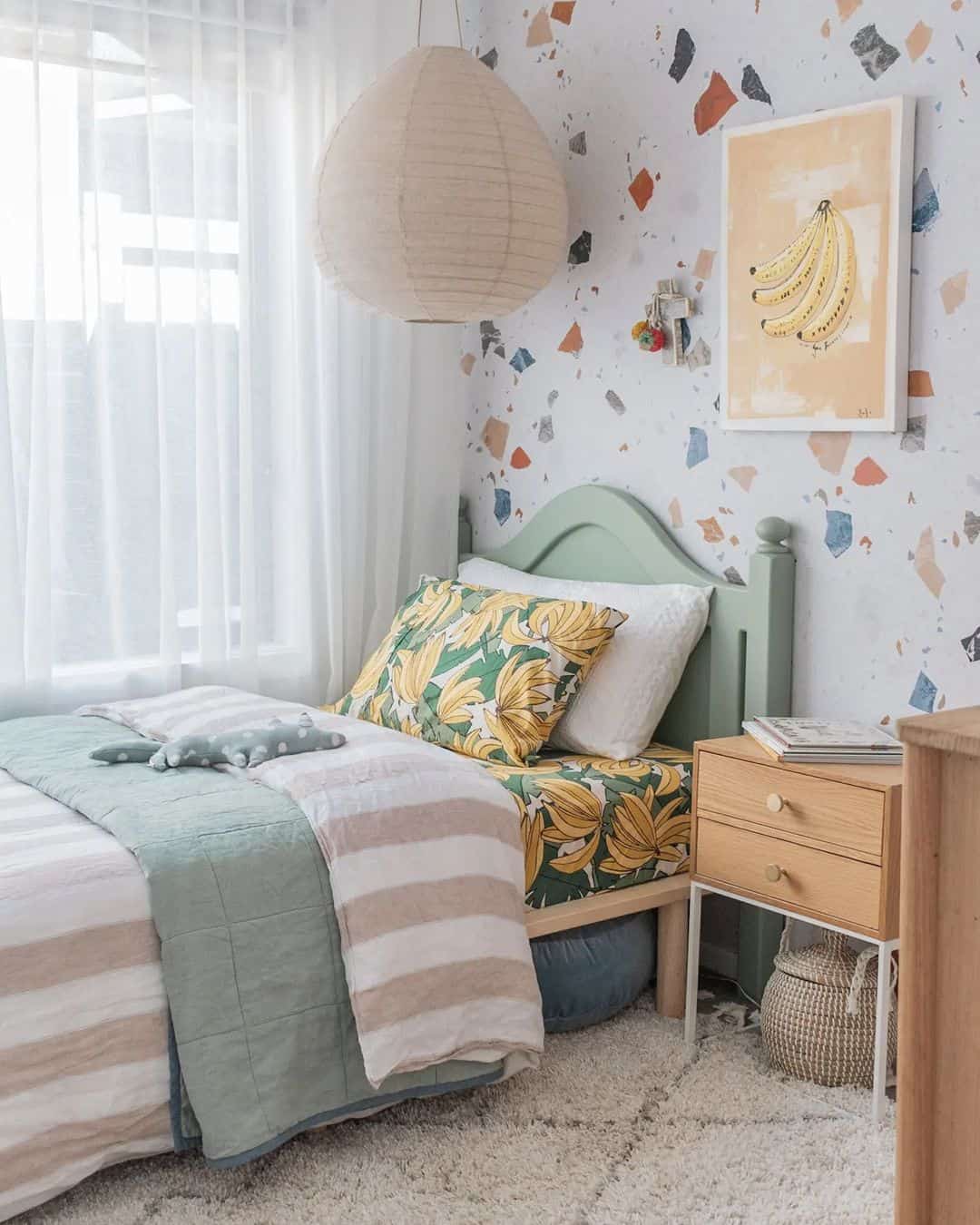 Inject Personality with Playful Terrazzo Wallpaper