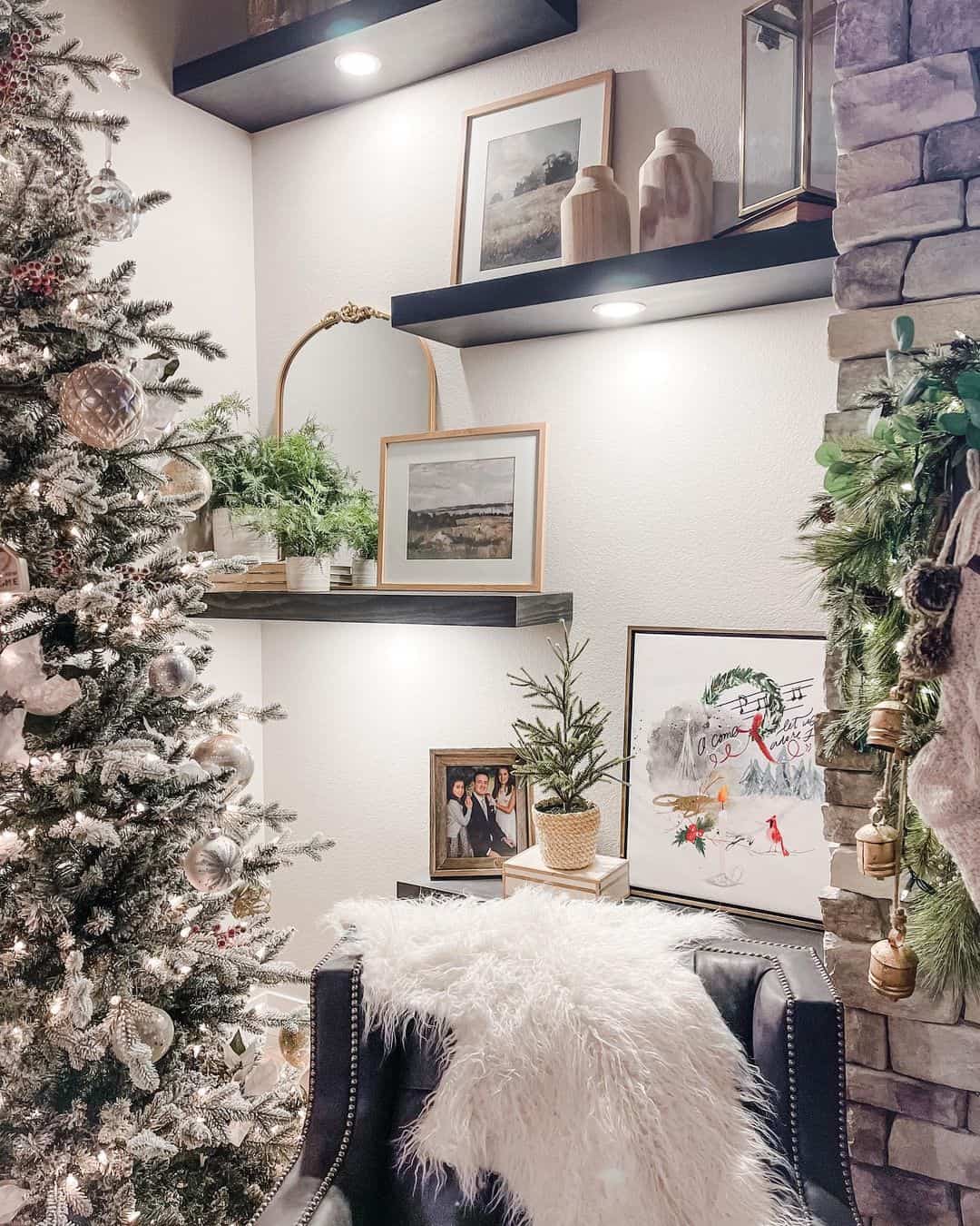 Layer Artwork and a Small Tree for a Cozy Corner Scene