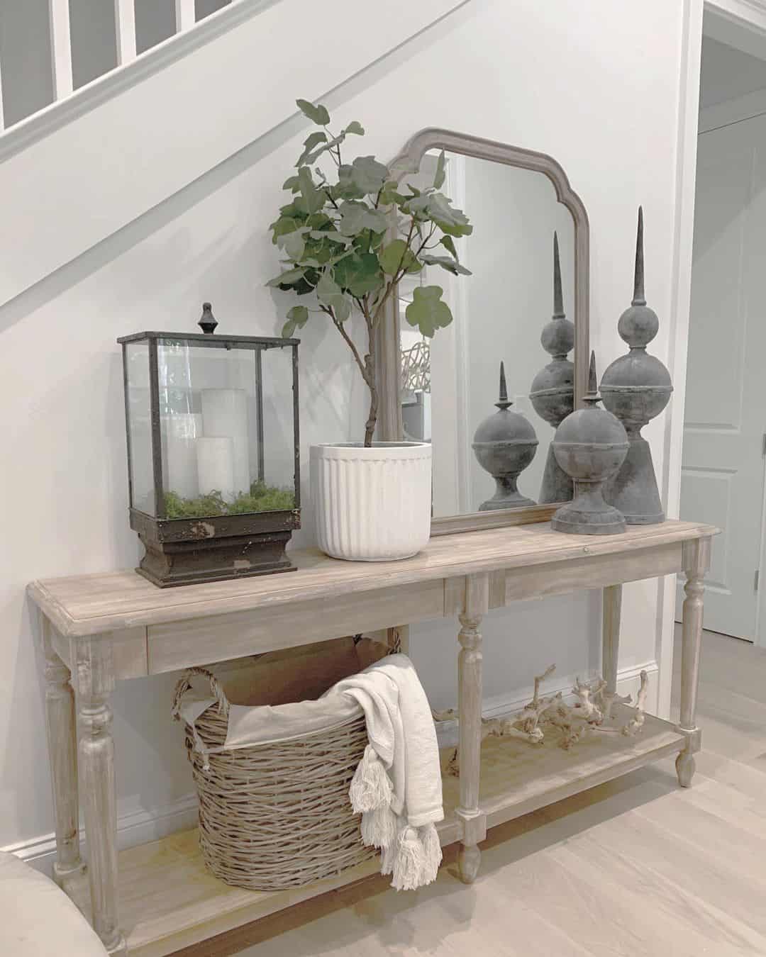 Antique Finial Accents Add Architectural Interest
