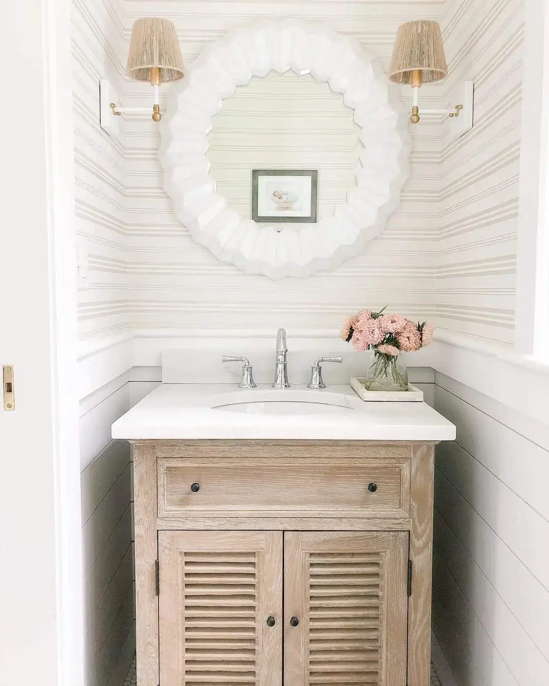 Louvered Doors Add Relaxed Farmhouse Texture