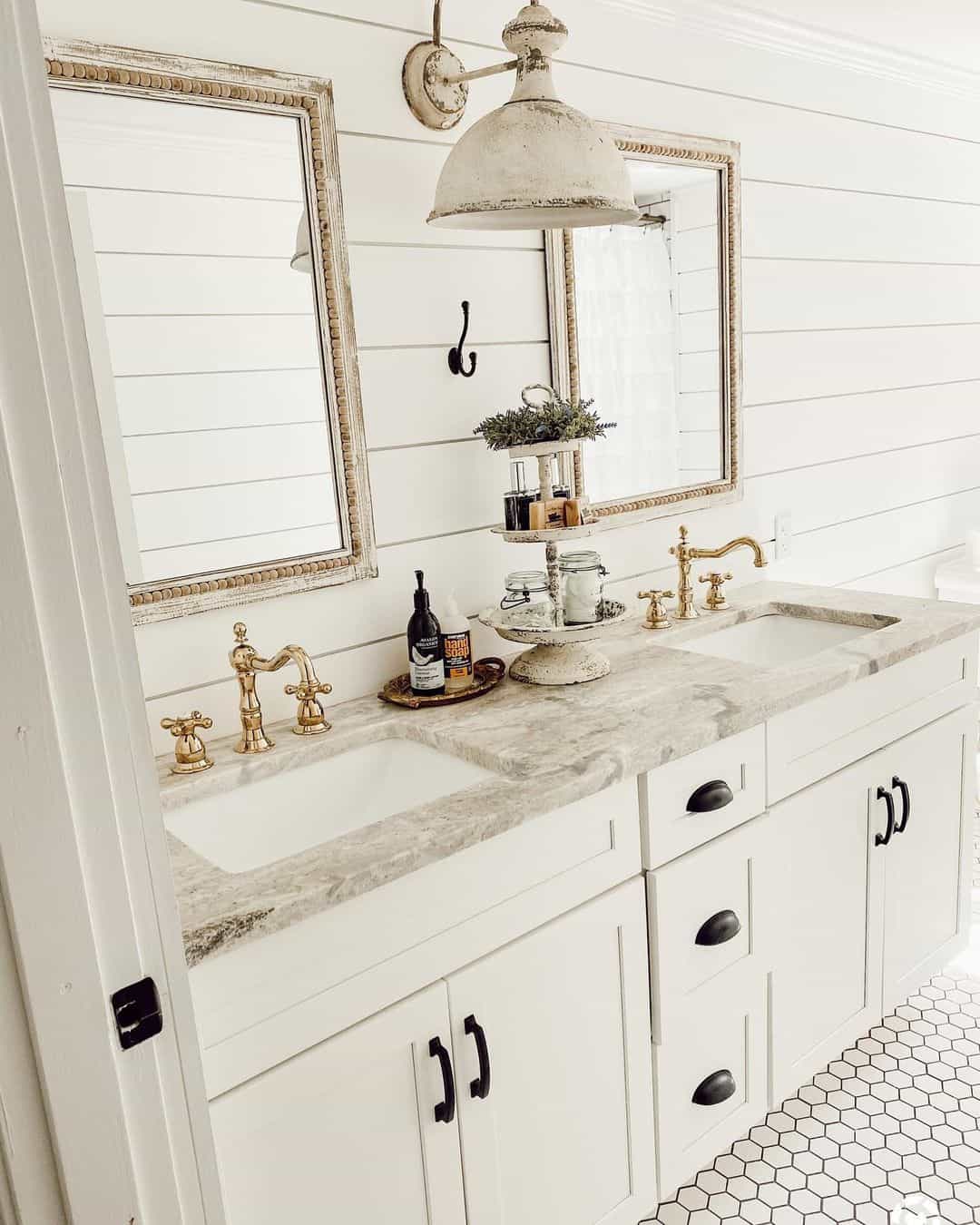 Tiered Tray for Countertop Display of Small Bath Essentials