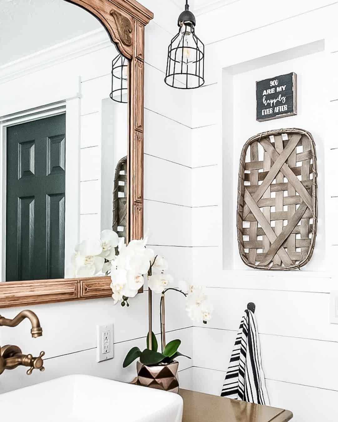 Woven Tobacco Basket Adds Textured Wall Decor