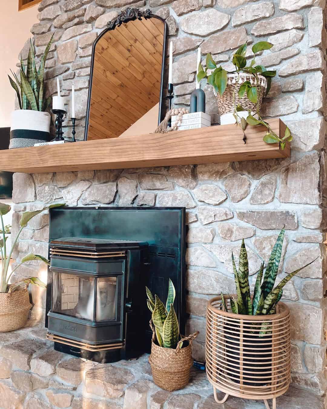 Rattan Planters Lift Greenery for a Natural Accent