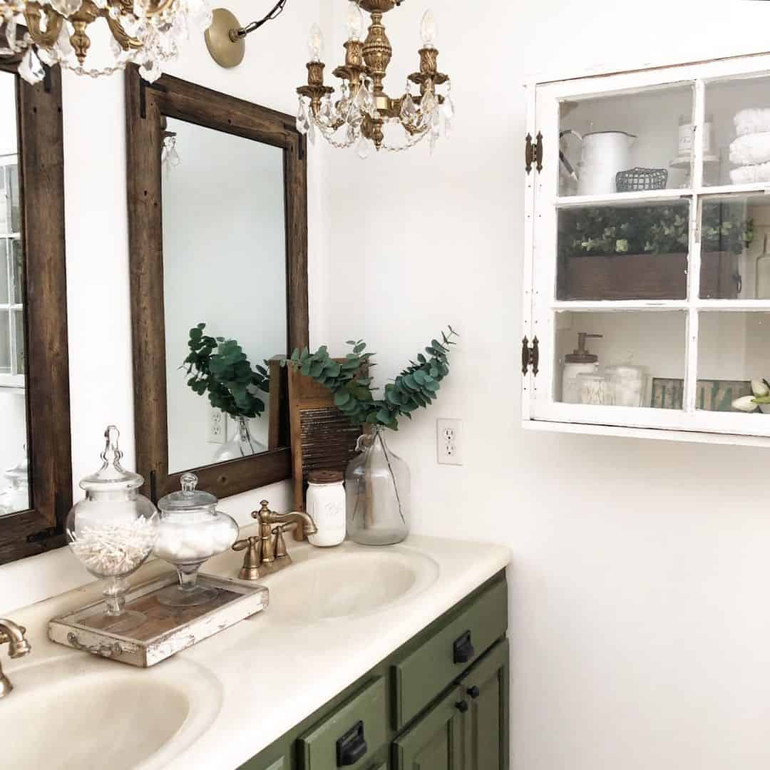 Rustic Wood Trays for Vanity Essentials