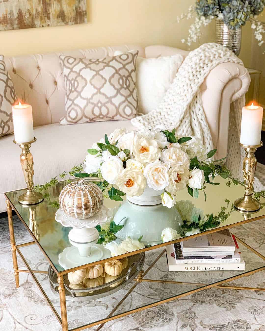 Reflect Light with a Mirrored Coffee Table