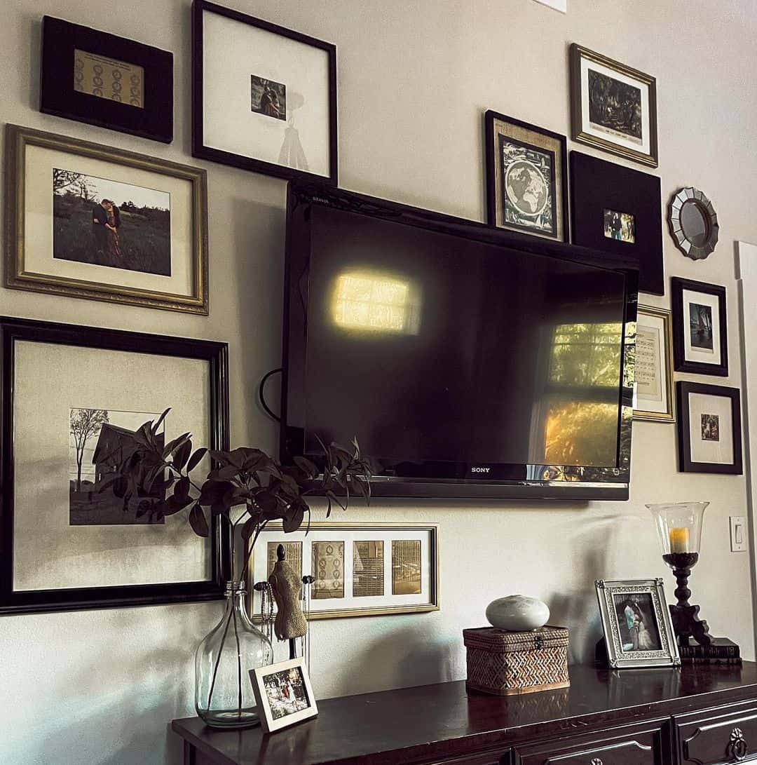 Integrate Your TV into the Gallery Wall