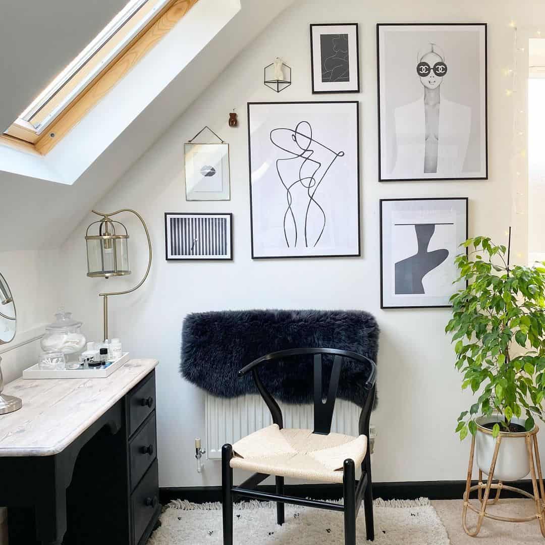 Combine Abstract Figures with Geometric Prints