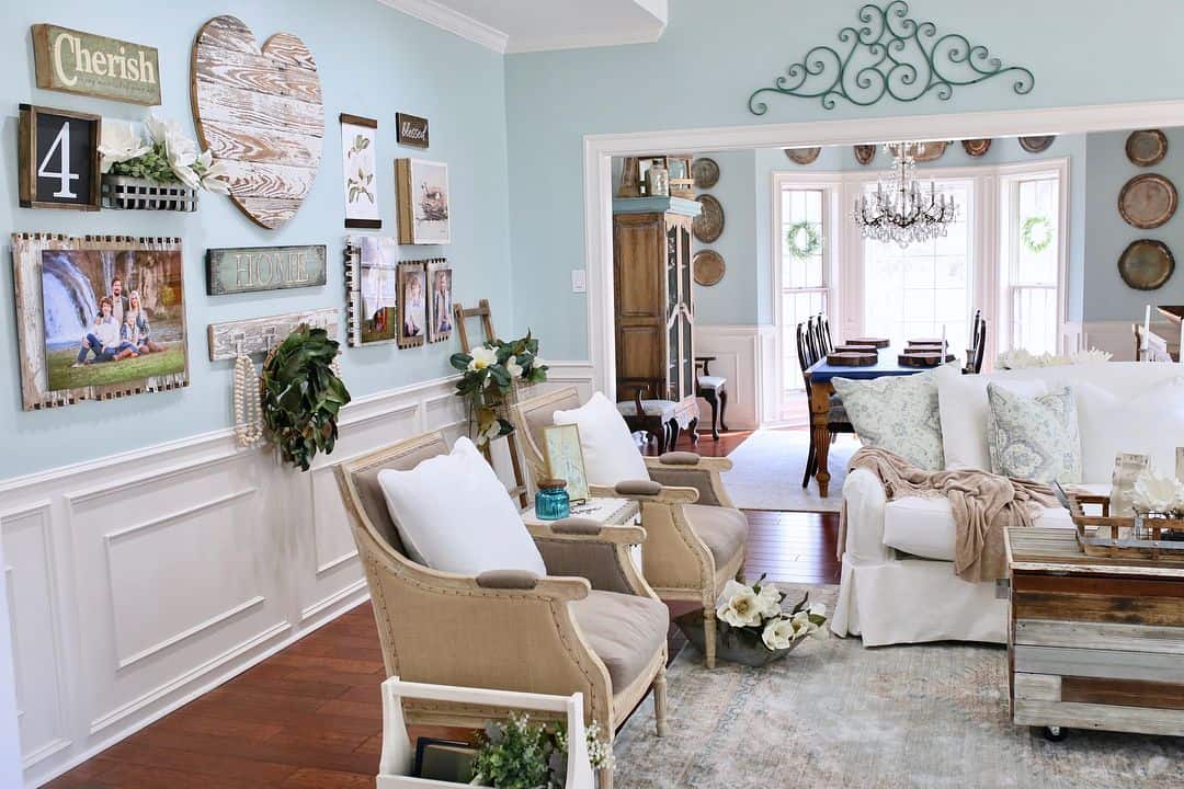 Incorporate Rustic Signs for Warmth