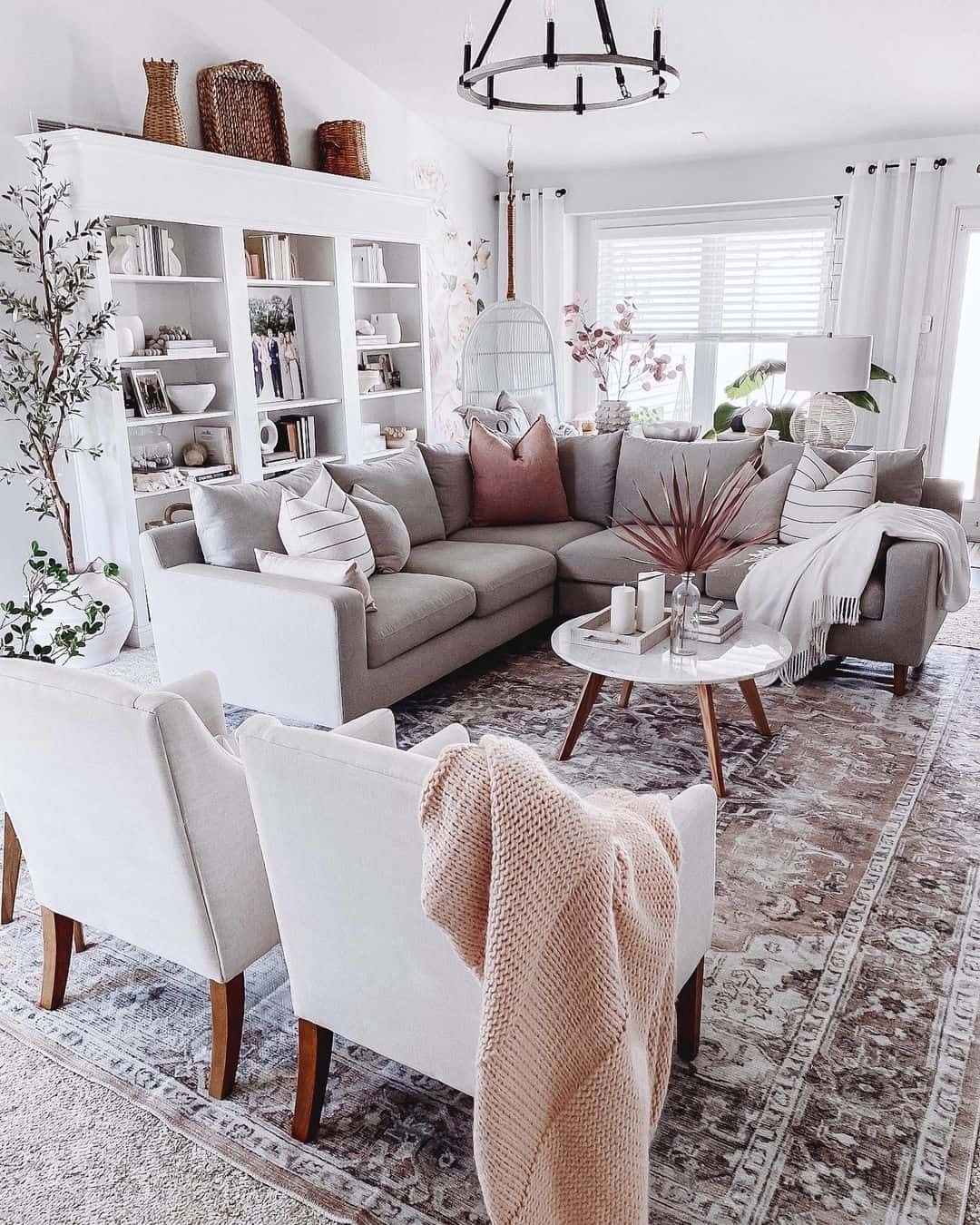 Frame Your Room with Built-in Bookshelves