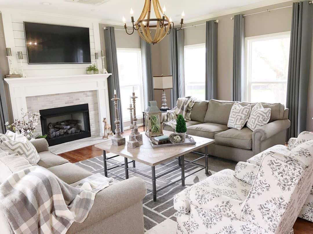 Incorporate Distressed Wood Candlesticks for Mantel Height