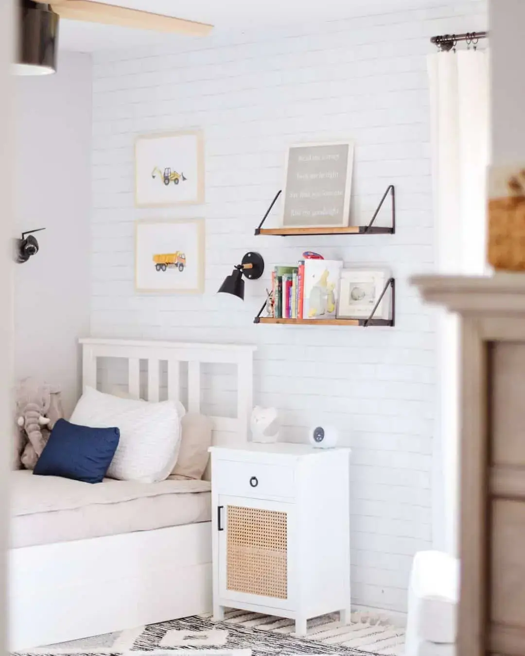 Framed Construction Vehicle Prints Add Playful Whimsy
