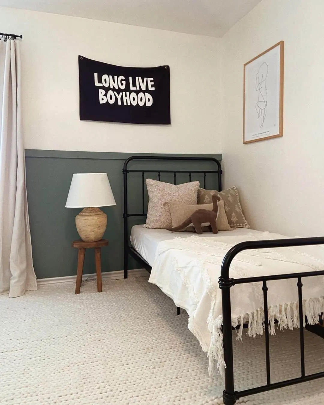 Long Live Boyhood' Banner Makes a Bold Statement