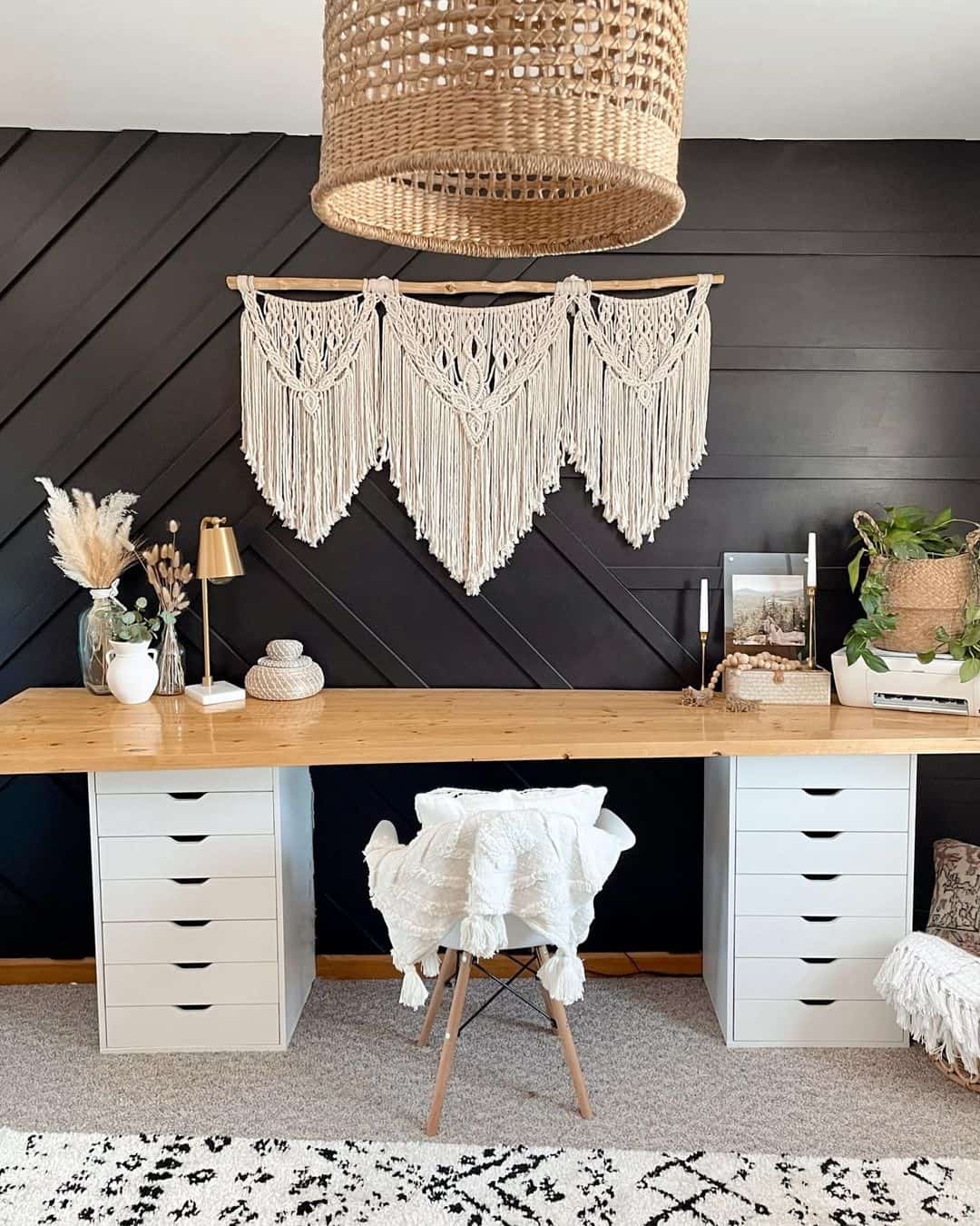 Introduce Boho Texture with a Macrame Wall Hanging
