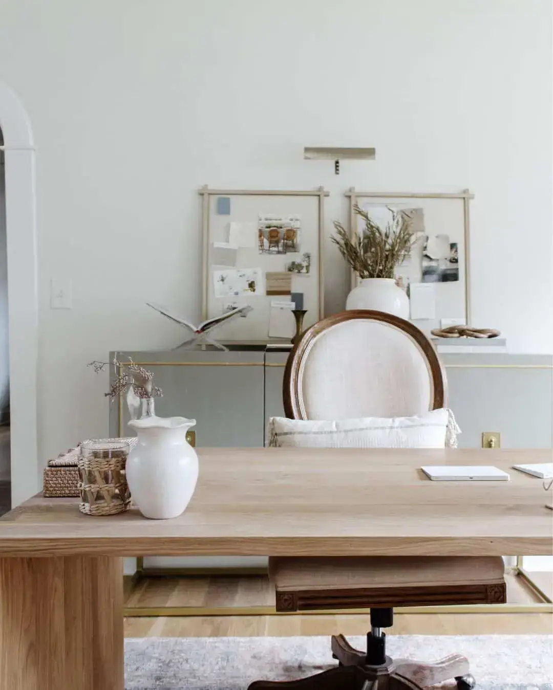 Framed Bulletin Boards for a Dual-Focus Mood Board
