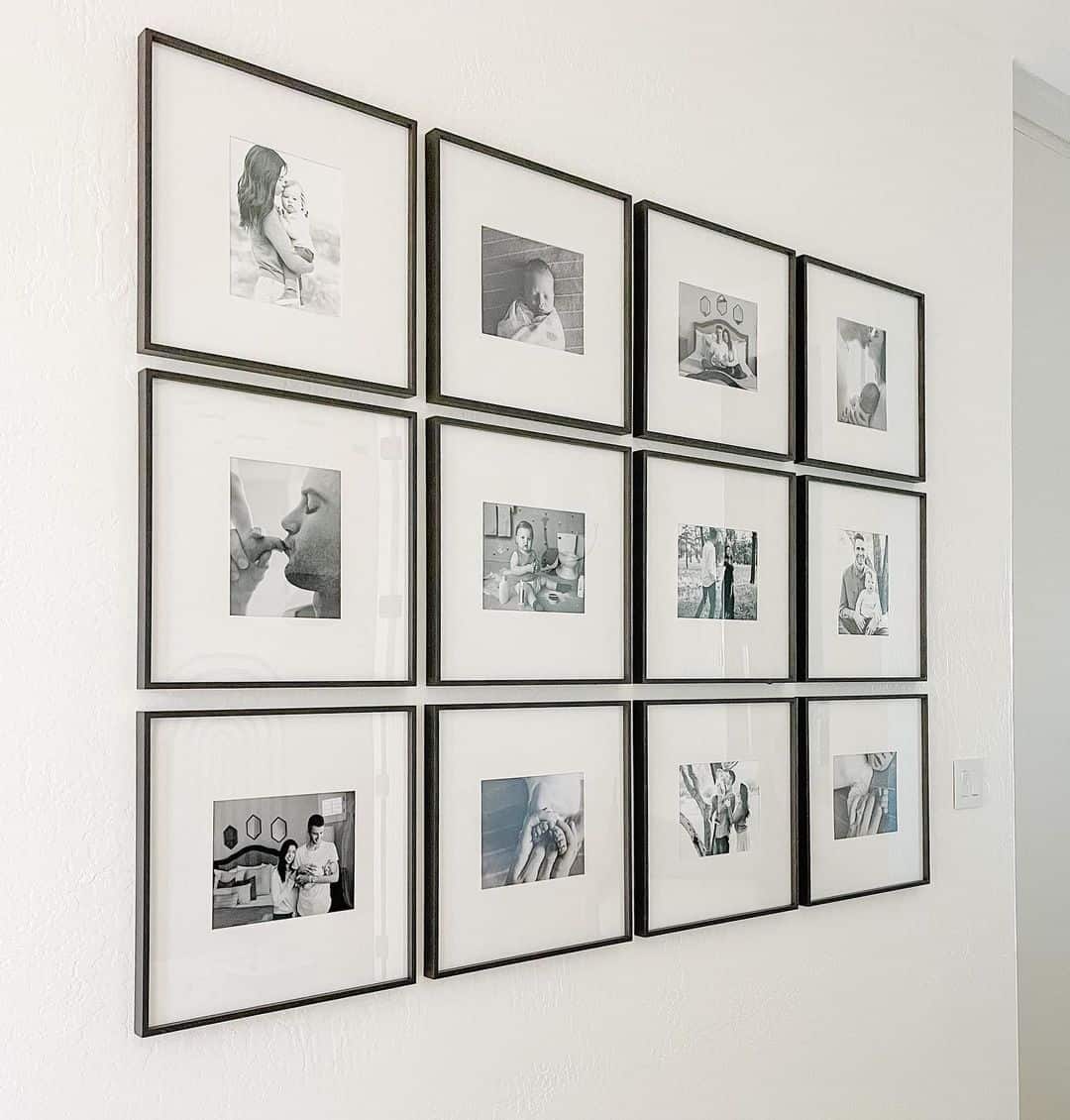 Grid Your Memories with Uniform Black Frames