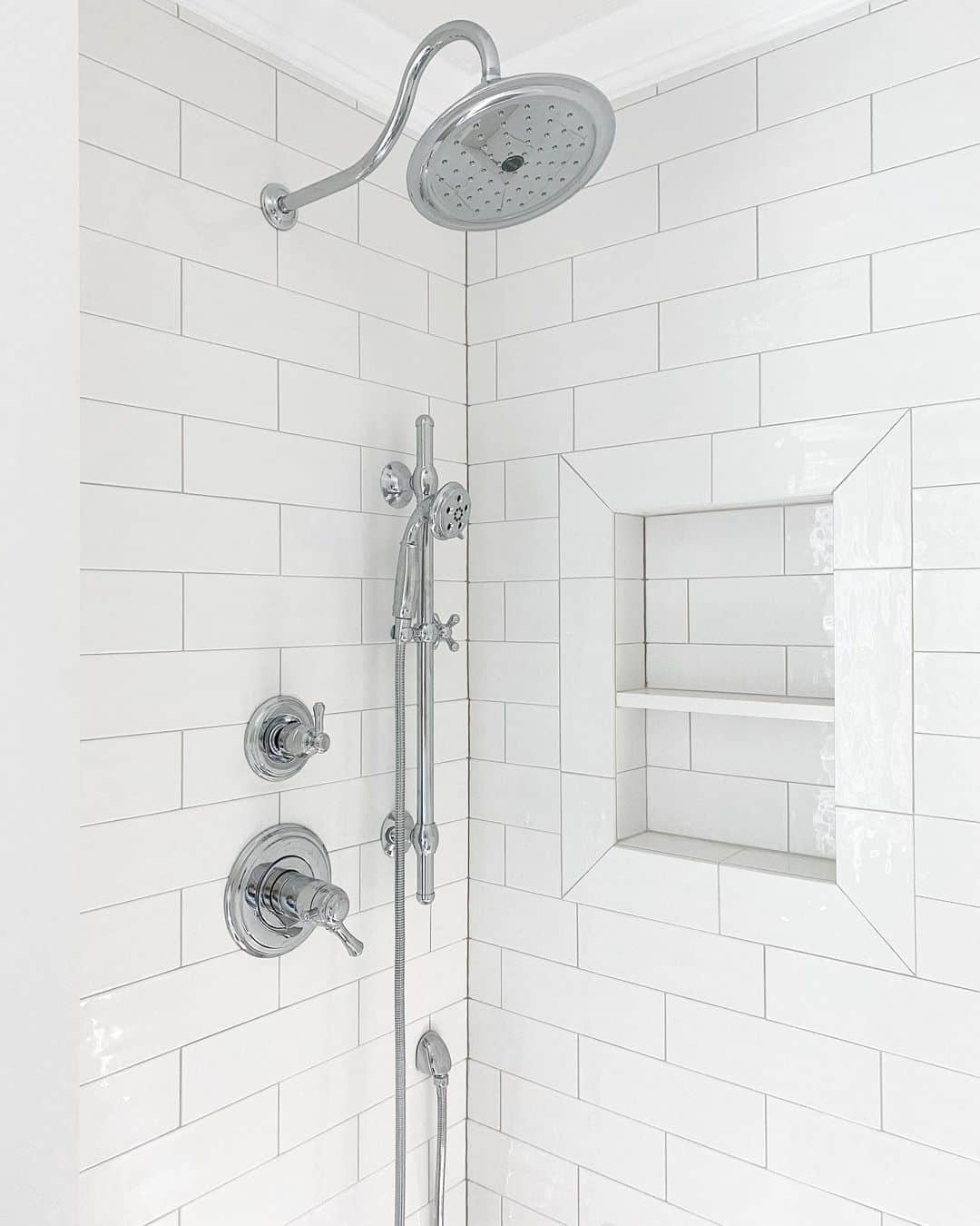 Recessed Niches with Beveled Edges Add Architectural Interest