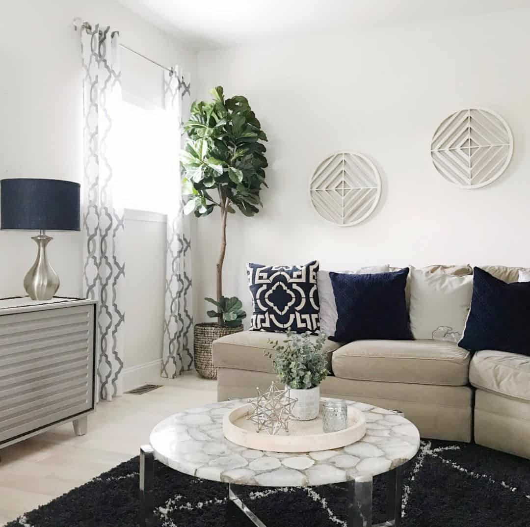 Geometric Wood Wall Circles Add Dimensional Texture