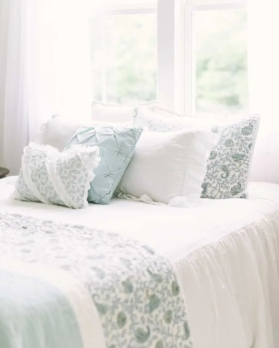 Layer Pillows for Soft Color and Texture