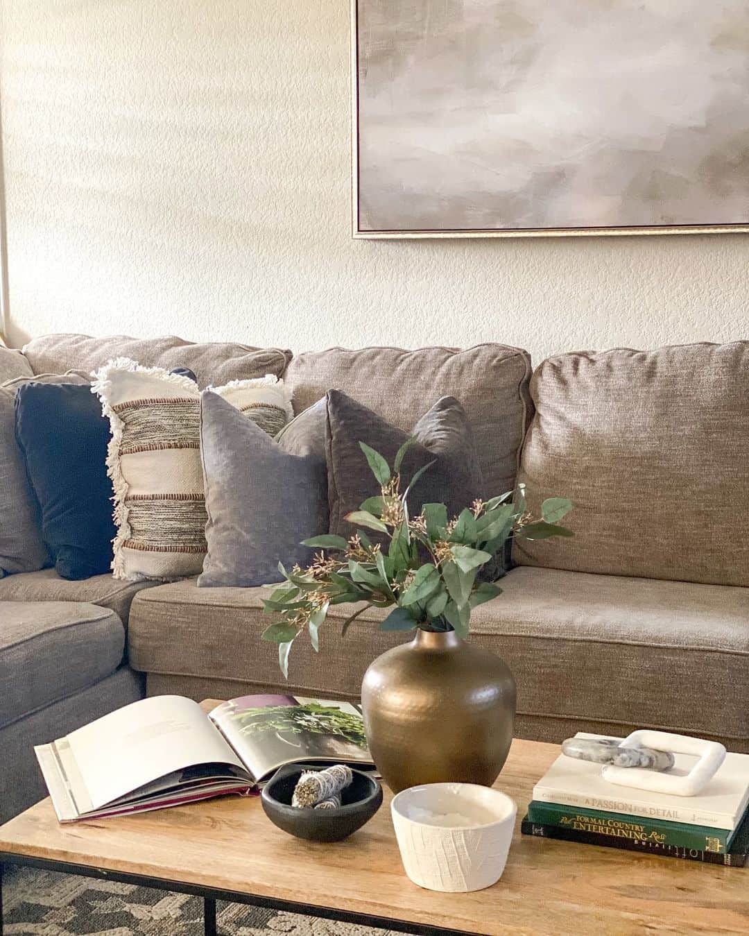 Bring Nature Indoors with a Hammered Bronze Vase