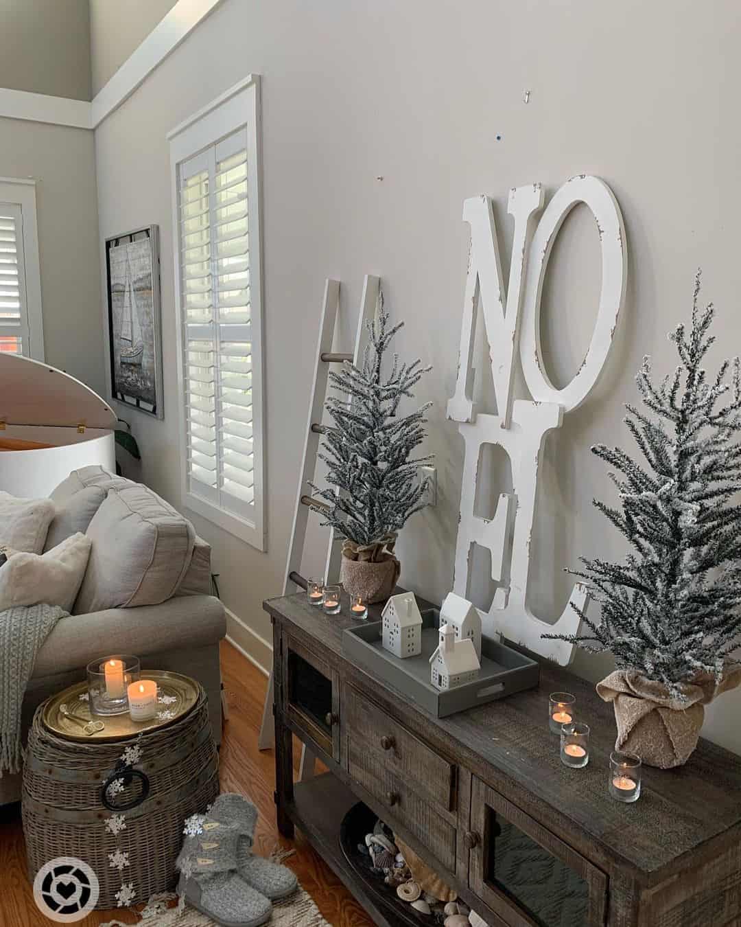 Spell Out Holiday Cheer with Oversized Letters