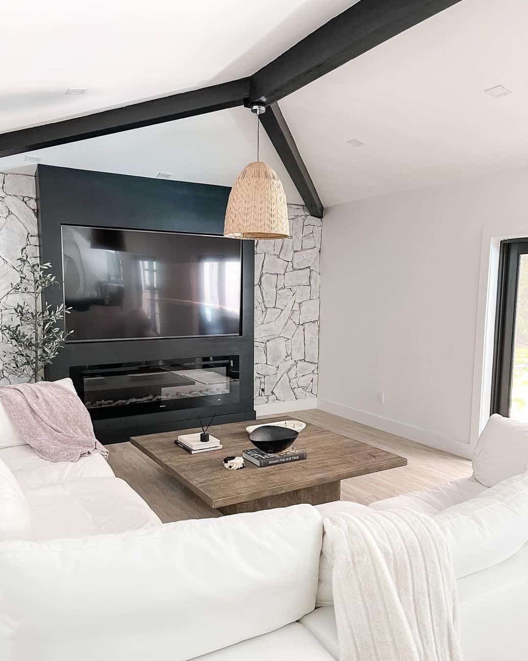 Introduce Natural Texture with Stone Fireplace Cladding