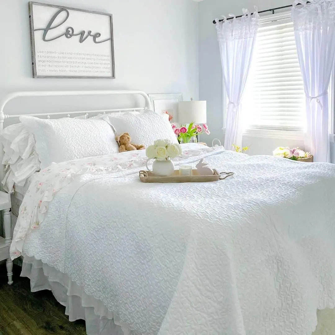 Style Your Bedside with a Wooden Tray Vignette