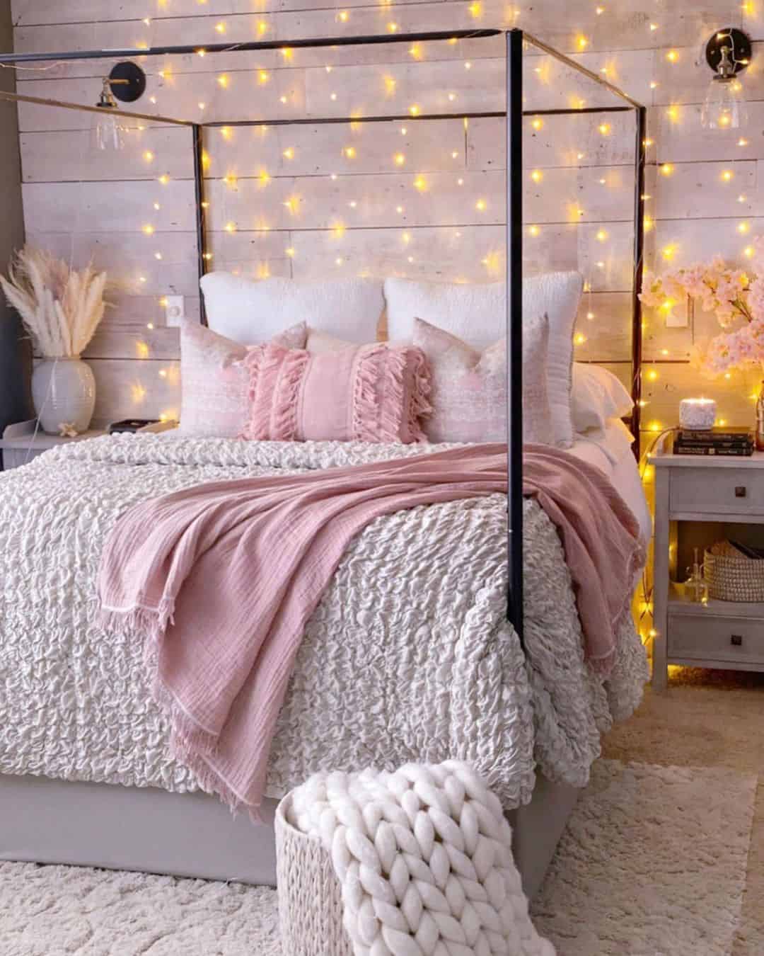 Drape String Lights Over a Canopy for a Magical Glow