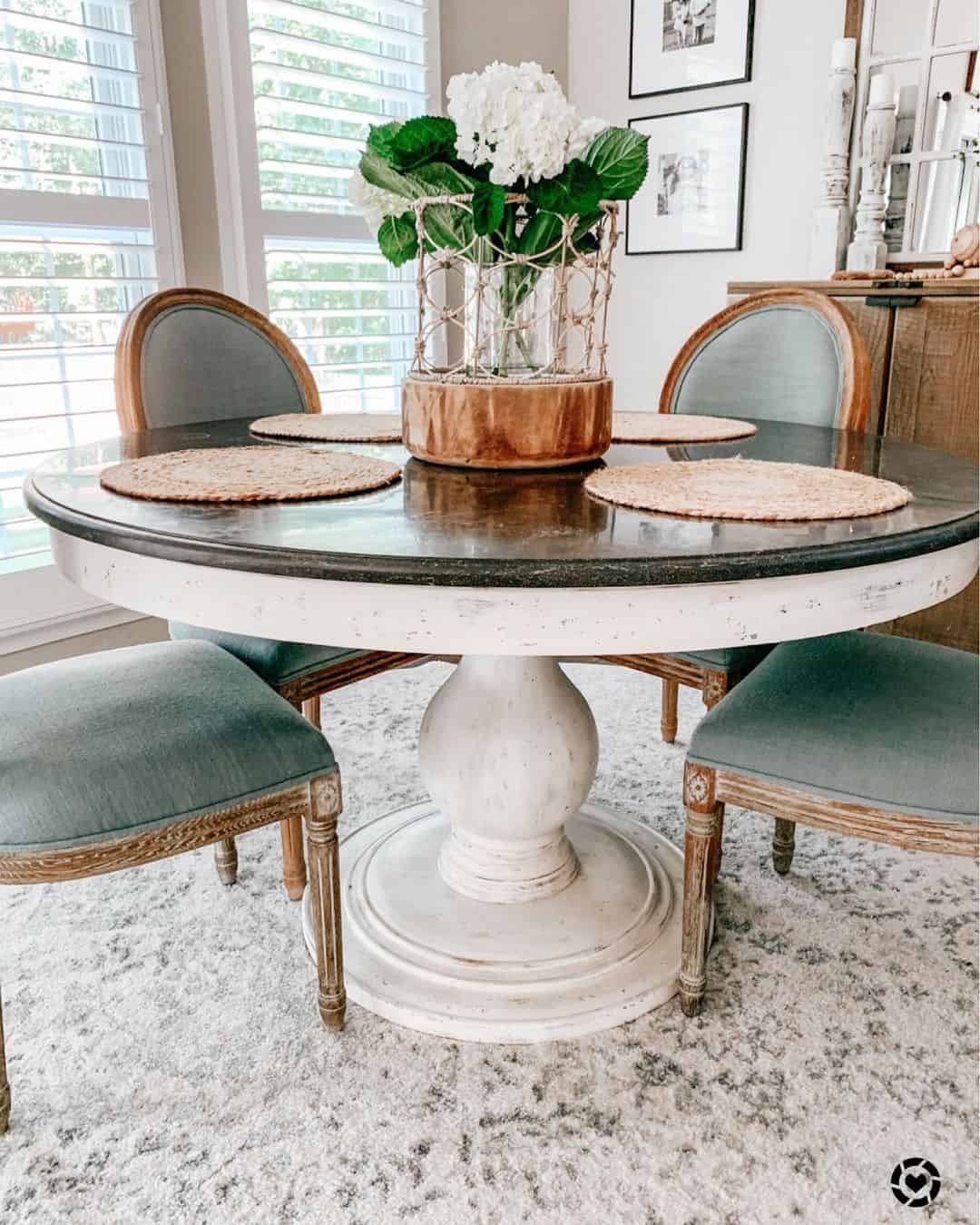 Distressed White Base for a Touch of Vintage