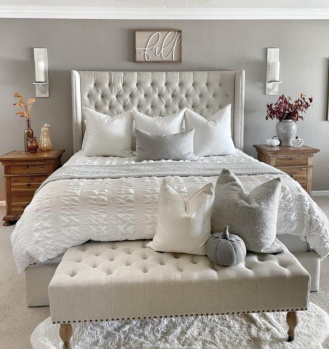 Incorporate Cozy Seating with a Tufted Bench