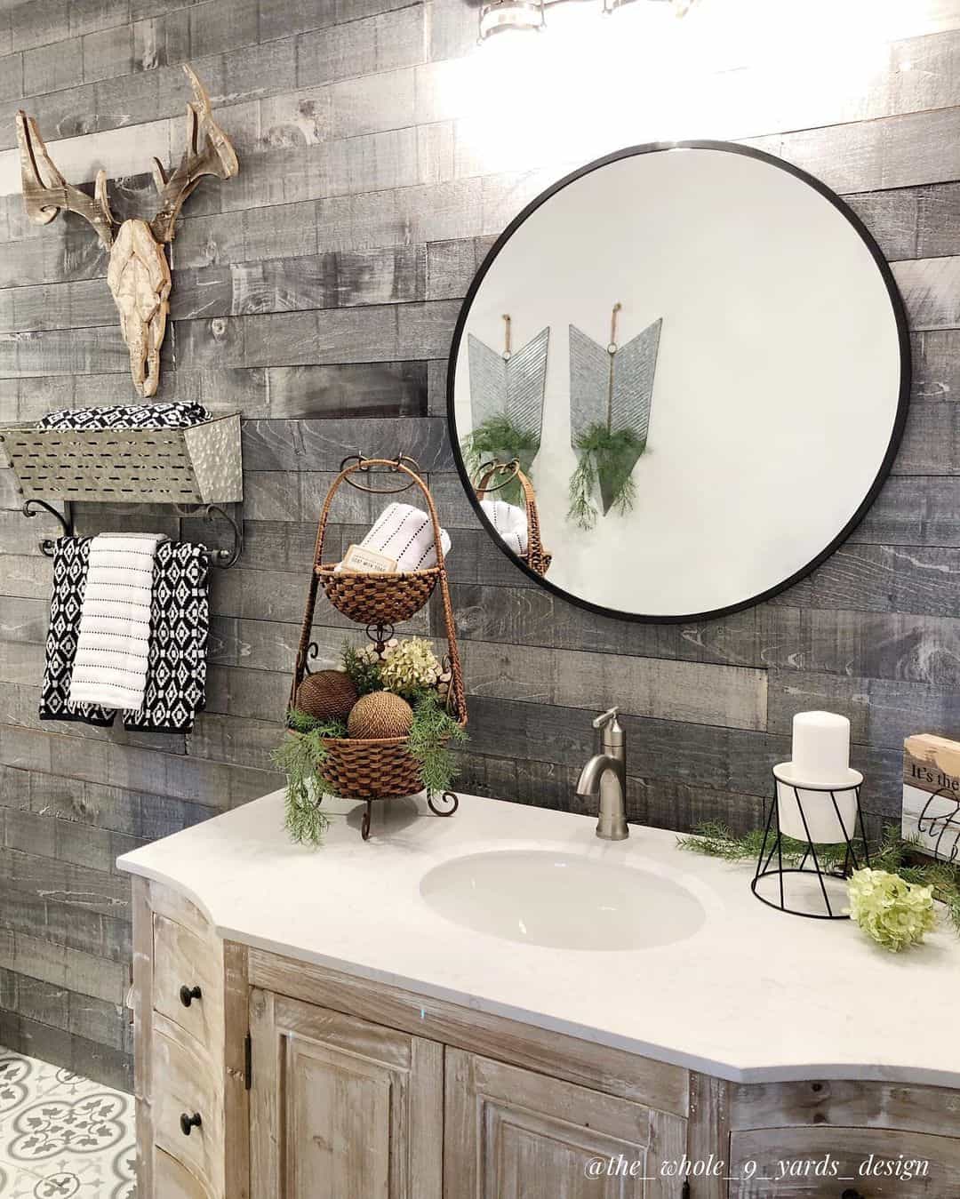 Tiered Basket Stand Adds Rustic Charm and Storage