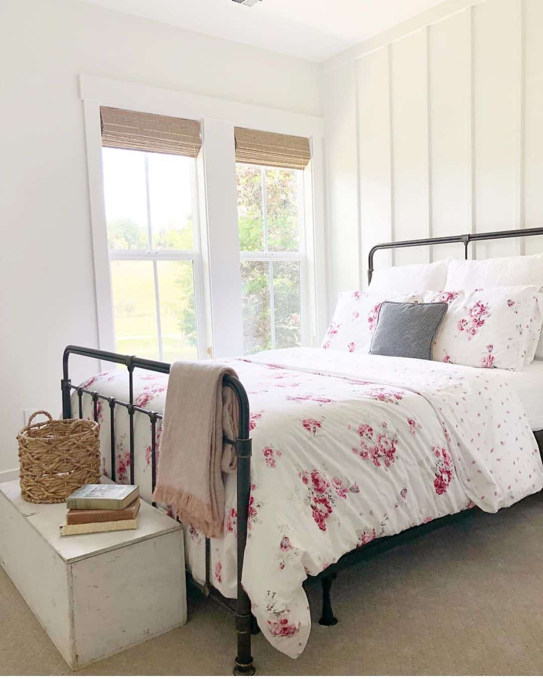 Character and Storage with a Distressed White Trunk