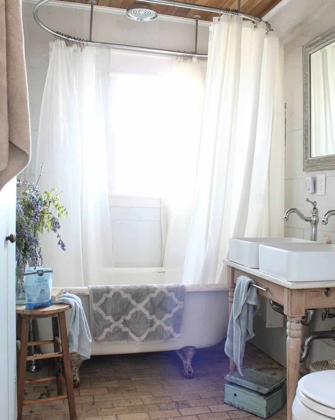 Sheer Curtains to Soften Natural Light