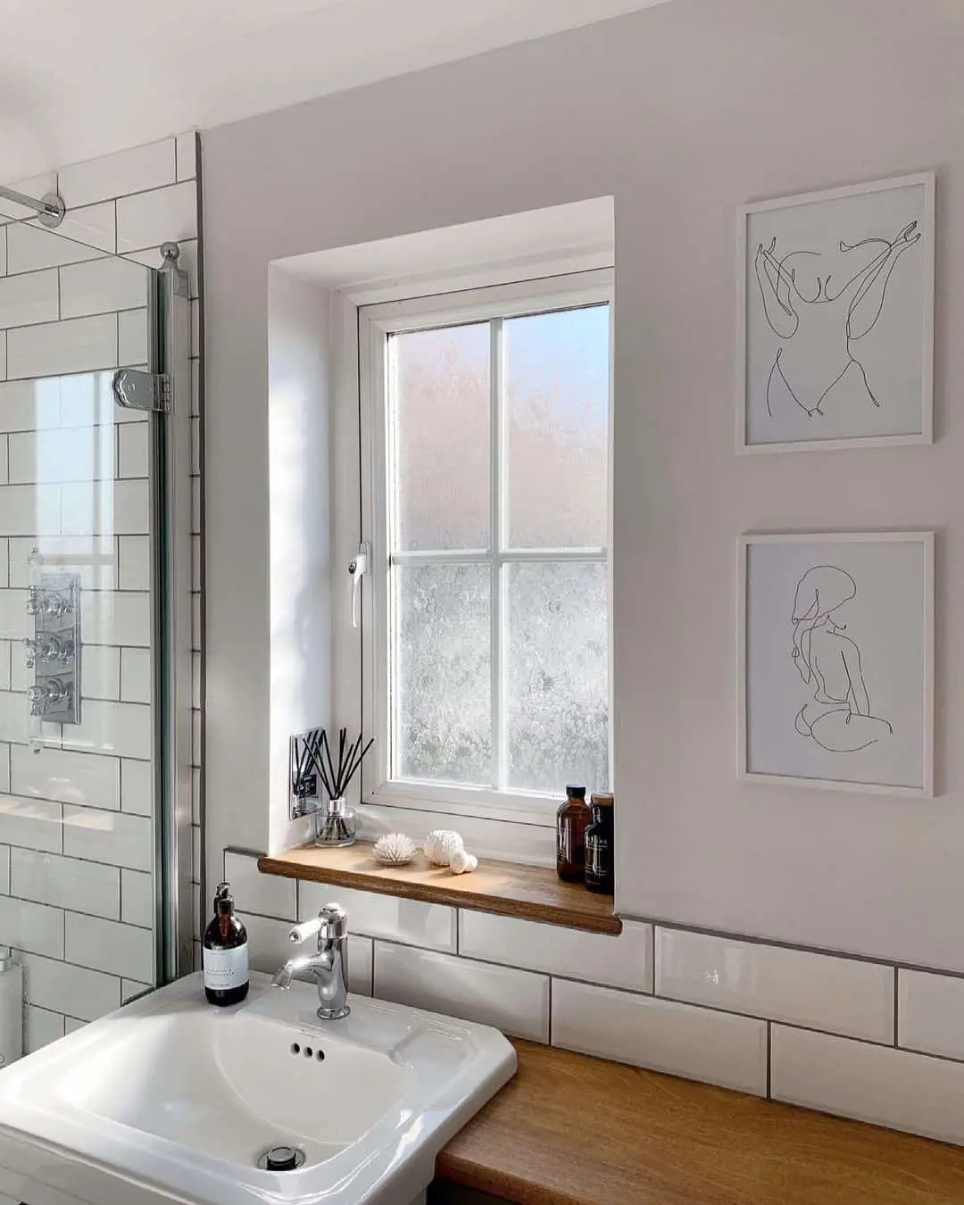 Framed Line Art Adds a Personal Touch